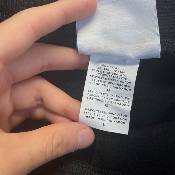 Champion Womens Athletic Pants, Black Size Large,Drawstring,Pockets,Athleticwear - Picture 4 of 9